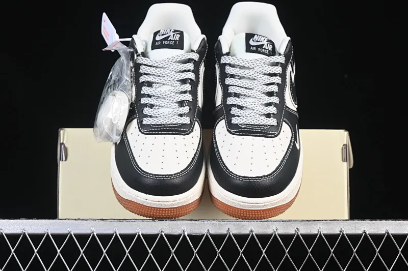 All categories Nk Air Force 1 Air Force series Nk Air Force 1 Low Air Force low-top Nike Air Force 1'07 Low Stusi co-branded beige rubber sole Air Force 1 low-top casual sneakers DD1982-323
